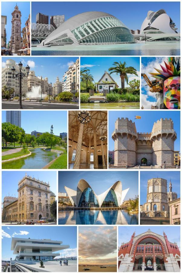 Lovely Modern Flat Valencia Center ภายนอก รูปภาพ
